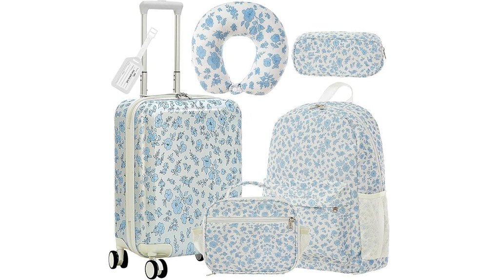 Kids Luggage That Actually Rolls Well (Not Just Cute) 3 18 inch redbaker kids rolling
