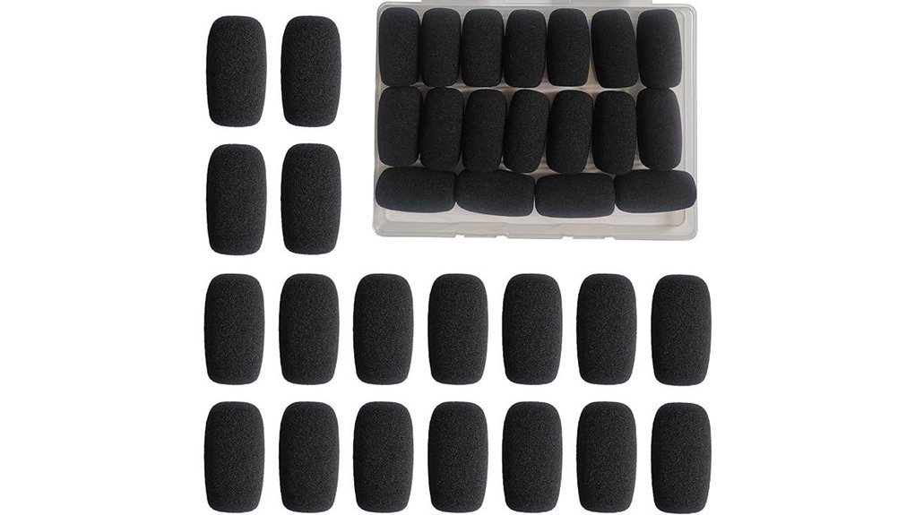 Best Travel Microphone Windscreens for Crystal Clear Outdoor Audio 6 18 laval foam covers