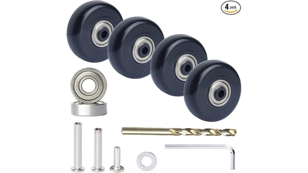 Replacement Luggage Wheels To Keep Your Bags Rolling 15 18mm precision luggage wheels