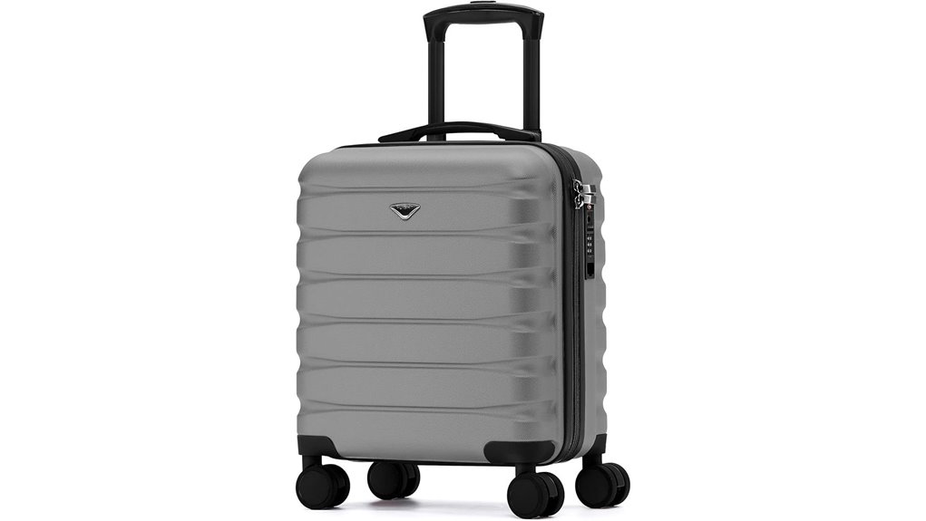 18x14x8 tsa locked usb suitcase
