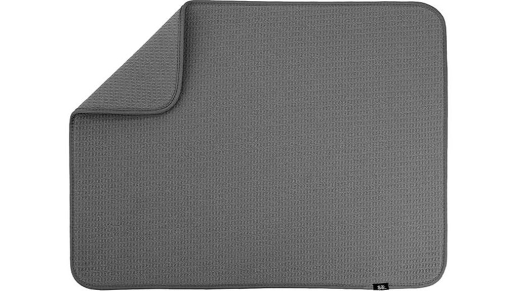 Dish Drying Mats That Keep Your Kitchen Spotless 1 18x24 s t microfiber mat