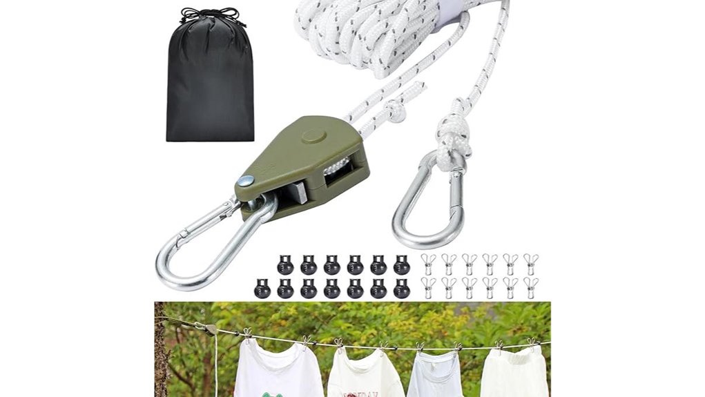 19 foot reflective retractable line