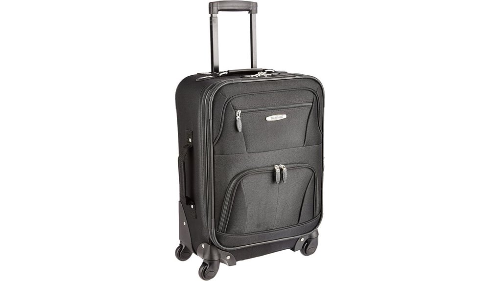Carry‑On Suitcases That Maximize Interior Space 8 19 inch expandable black spinner