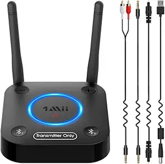 Bluetooth Audio Transmitter (Seat Screen) Brings Sound 10 1mii b06tx aptx transmitter
