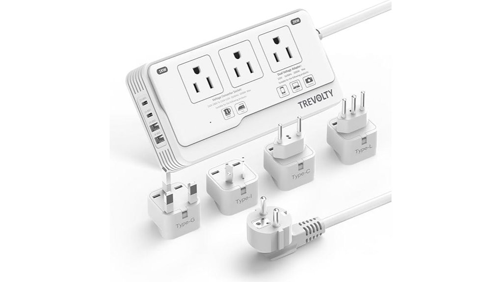 Best Travel Voltage Converters (for Hair Tools) That Keep You Safe 6 2000w us europe ac usb