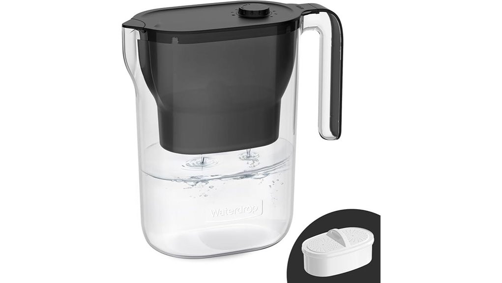Portable Water Filters That Drown Weird‑Tasting Taps 5 200 gallon nsf certified pitcher