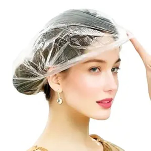 Disposable Toiletry Caps and Covers for Extra Leak Prevention 5 200 thickened waterproof caps