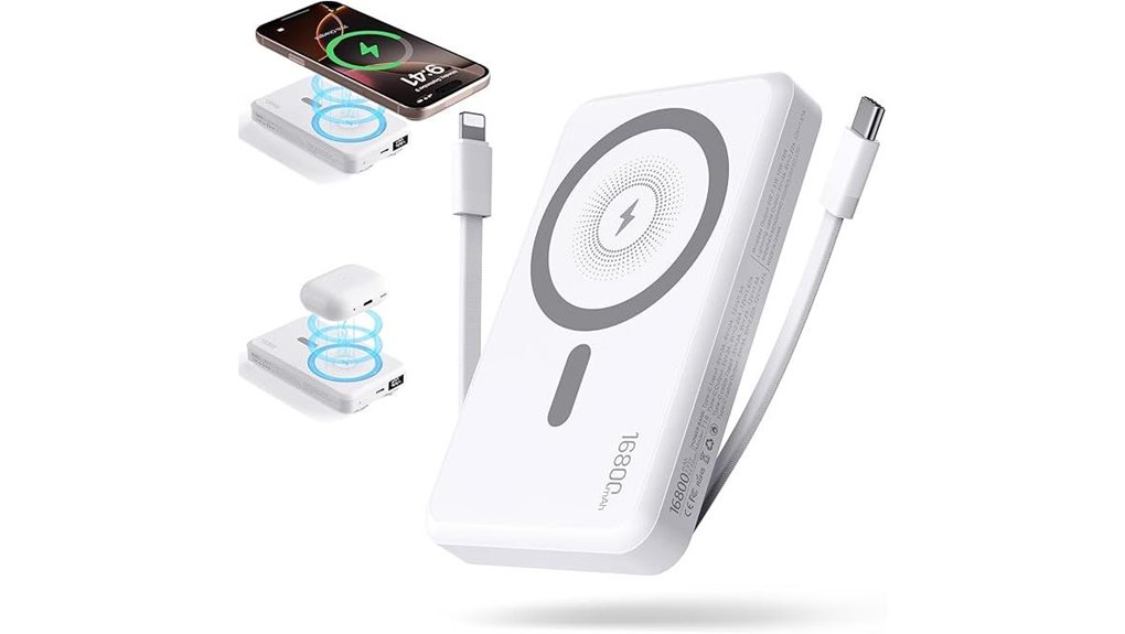 Must-Have Magnetic Battery Packs for Travel (Pocketable) 1 2026 magnetic wireless 16800mah