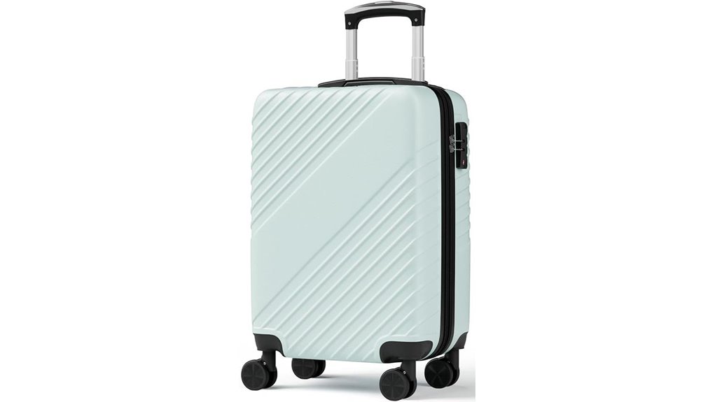 20 inch hard spinner tsa lock