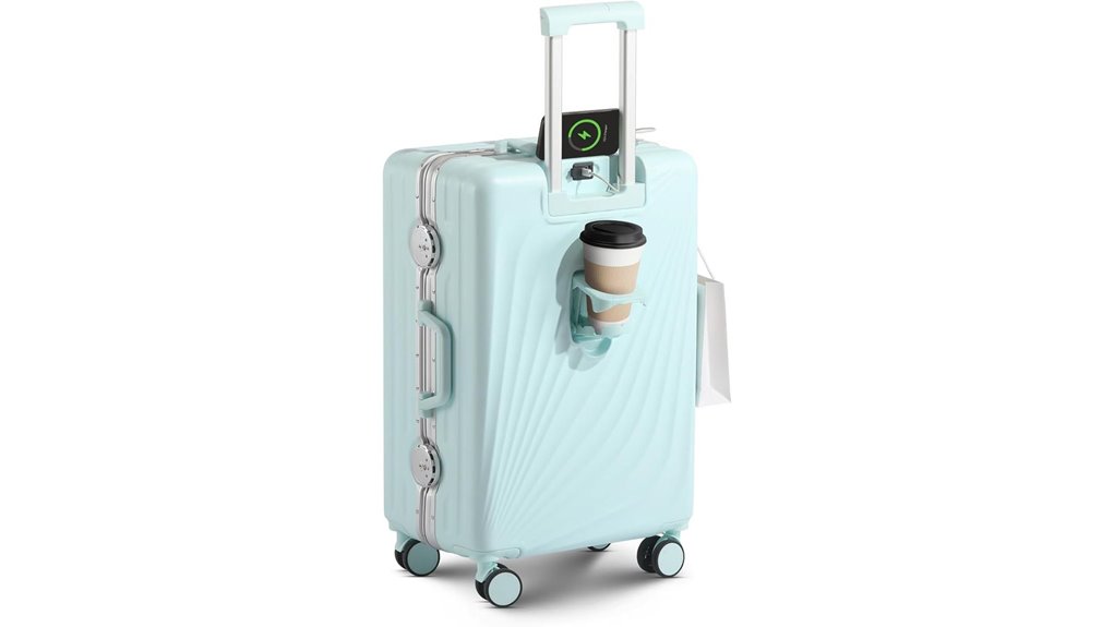 Best Carry‑On Suitcases for Small Overhead Bins 12 20 inch zipperless usb carry on