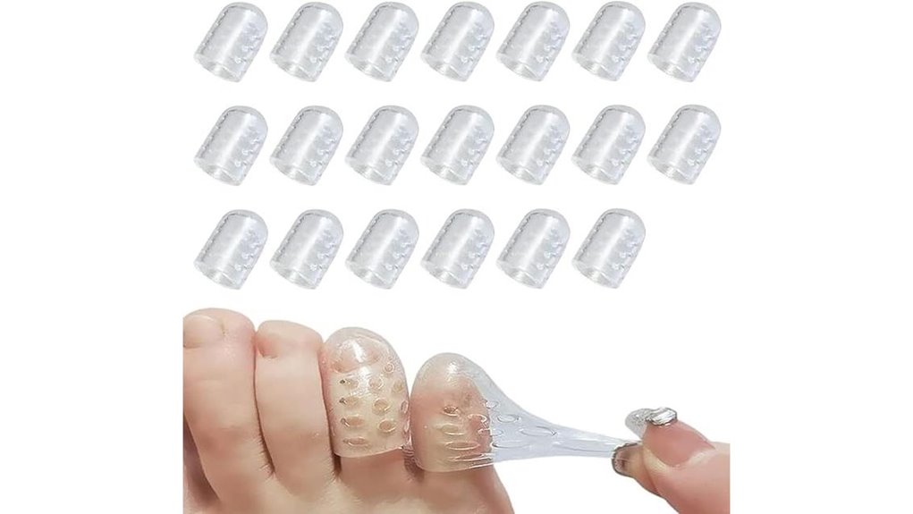 20 pack silicone toe relief