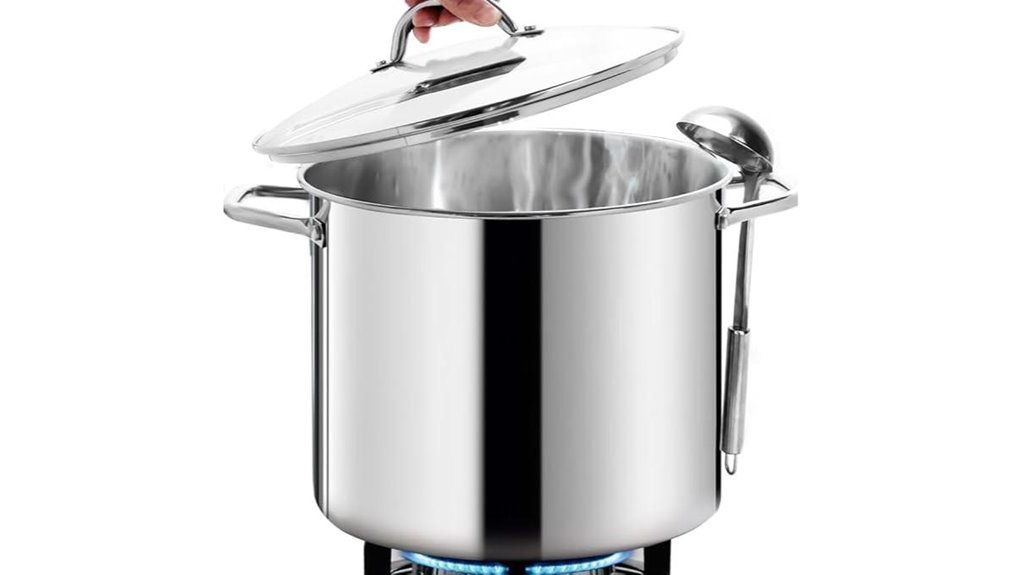 20 quart stainless stockpot