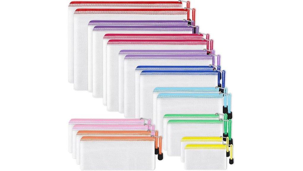 Best Travel Pouches for Tiny Treasures: Zip or Drawstring 15 20 waterproof mesh pouches