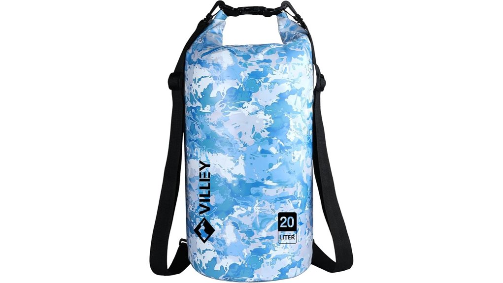 20l villey blue roll top