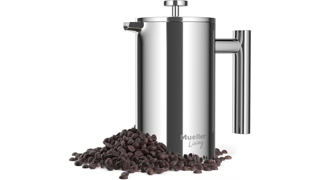 Best Travel French Press Kits With No‑Glass Designs 8 20oz double insulated french press