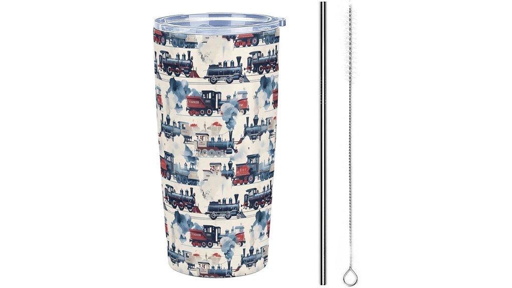 20oz retro steam tumbler
