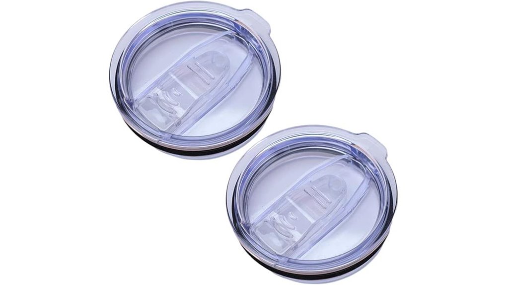 Travel Mug Lids That Stop Leaks and Stay Secure 6 20oz spill proof tumbler lids