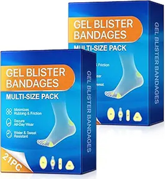 Top Blister Kits Travelers Trust for Prevention & Treatment 15 21 waterproof gel bandages