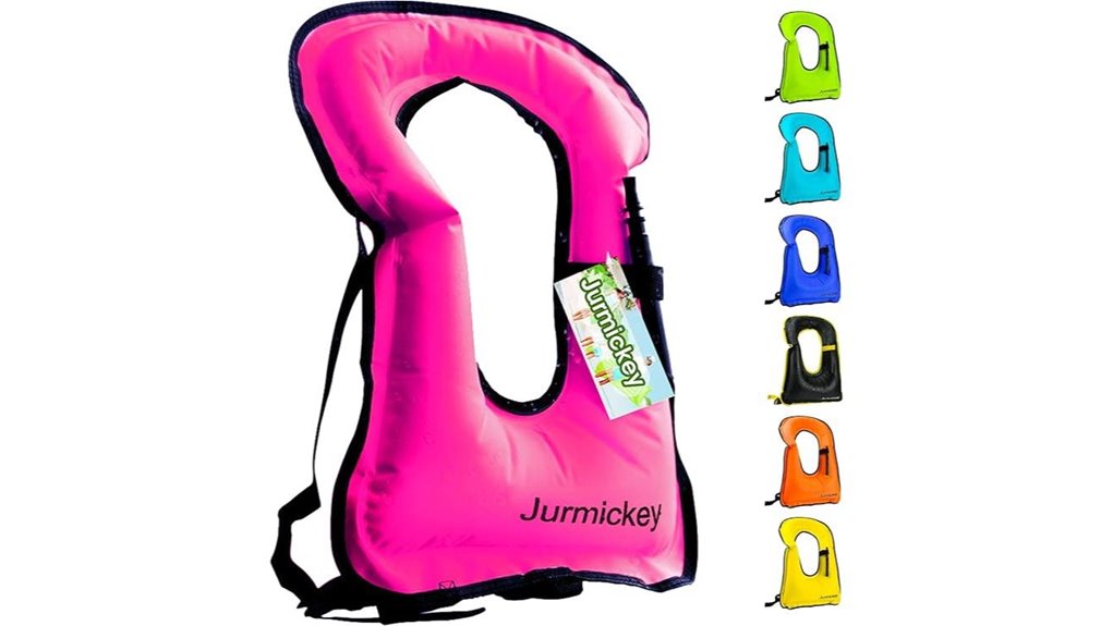 Top Snorkel Vests Travelers Can’t Live Without 2 220lb inflatable snorkel vest