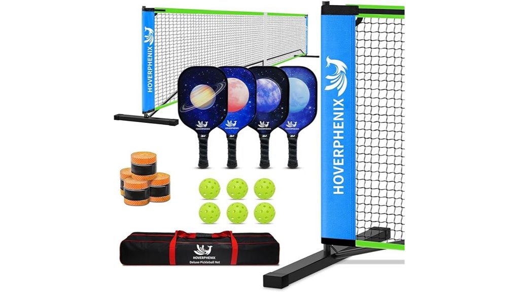 Must-Have Travel Pickleball Sets Every Player Will Love 8 22ft regulation pickleball set