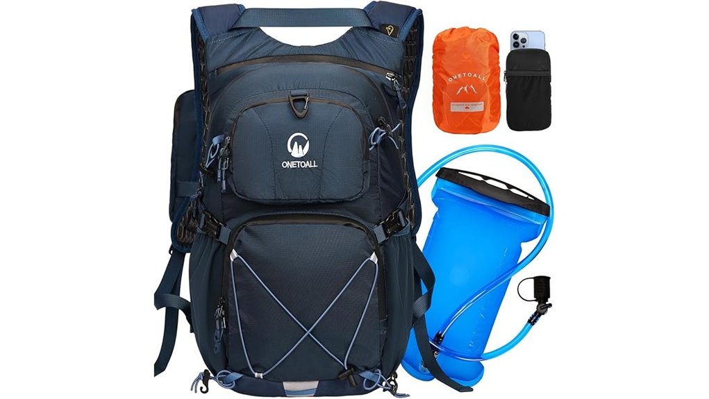 Best Travel Backpacks with Hydration Compatibility for Hikes 2 22l leakproof hydration backpack