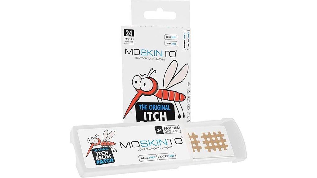 Travel Anti-Itch Products That Deliver Non‑Greasy Relief 13 24 count mosquito itch patches