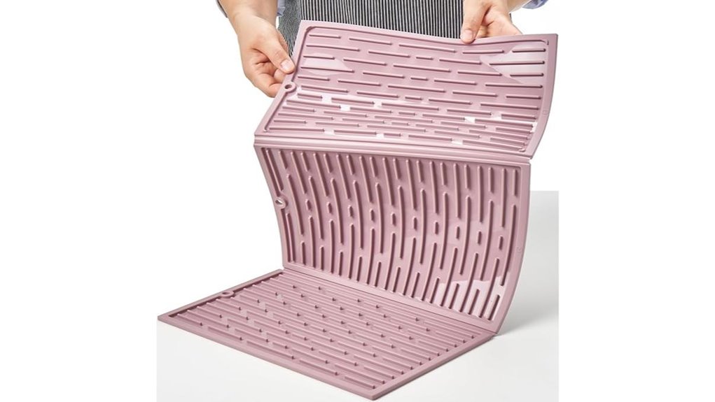 Packable Dish‑Drying Mats for Travel Kitchens Keep Spotless 12 24 inch foldable heat resistant mat