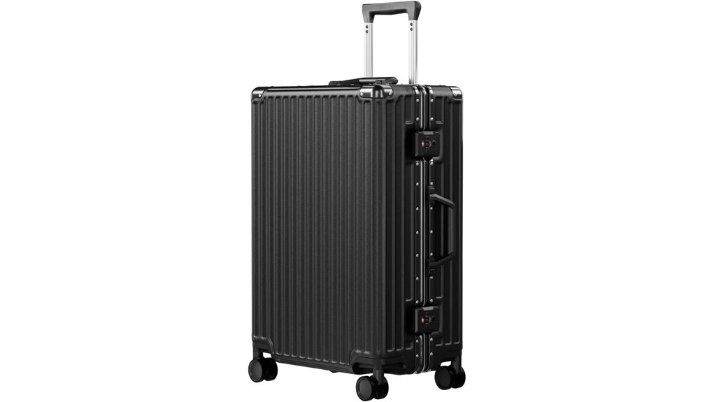 Best Lightweight Checked Luggage That Fits Airline Limits 15 24 inch zipperless hard shell tsa