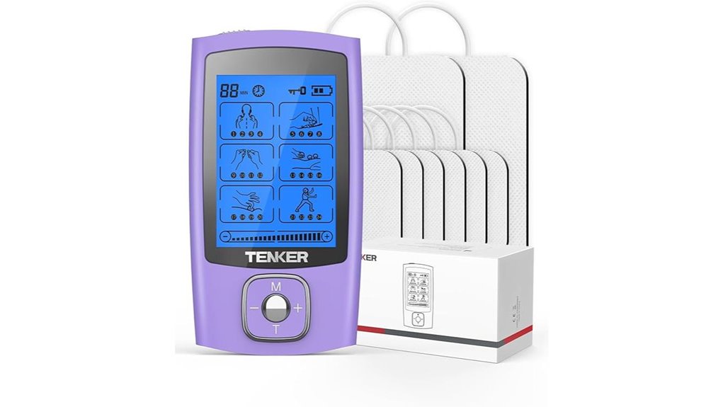 24 mode rechargeable muscle stimulator