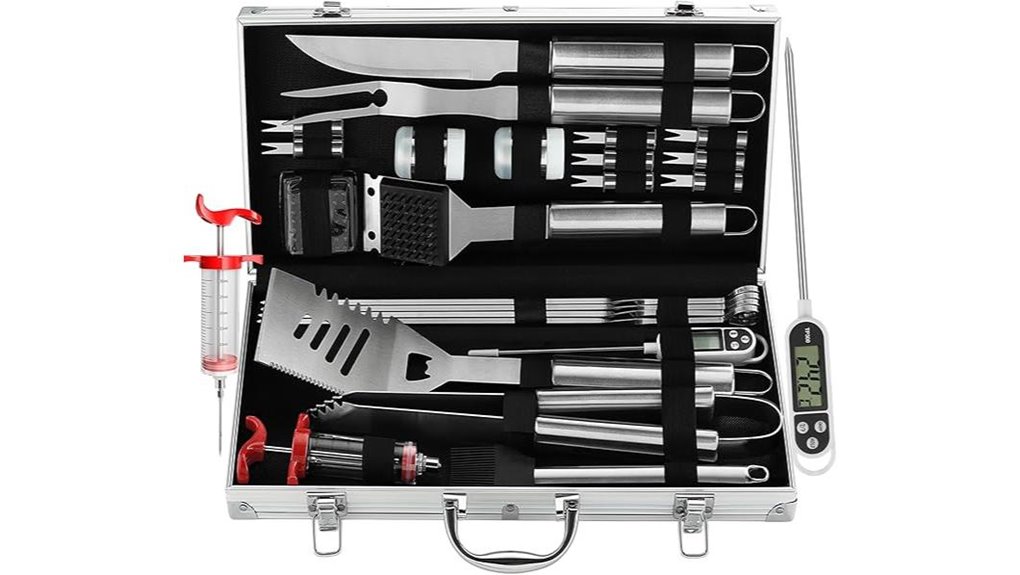 24 piece grilljoy bbq set