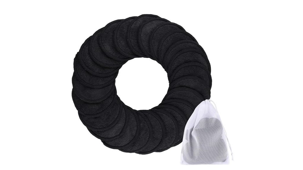 Reusable Cotton Rounds for Makeup Removal: Swipe CleanUp 12 24 piece reusable cotton pads