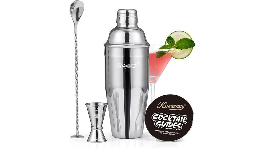 Must-Have Cocktail shaker set for Home Mixologists 2 24oz cocktail shaker kit