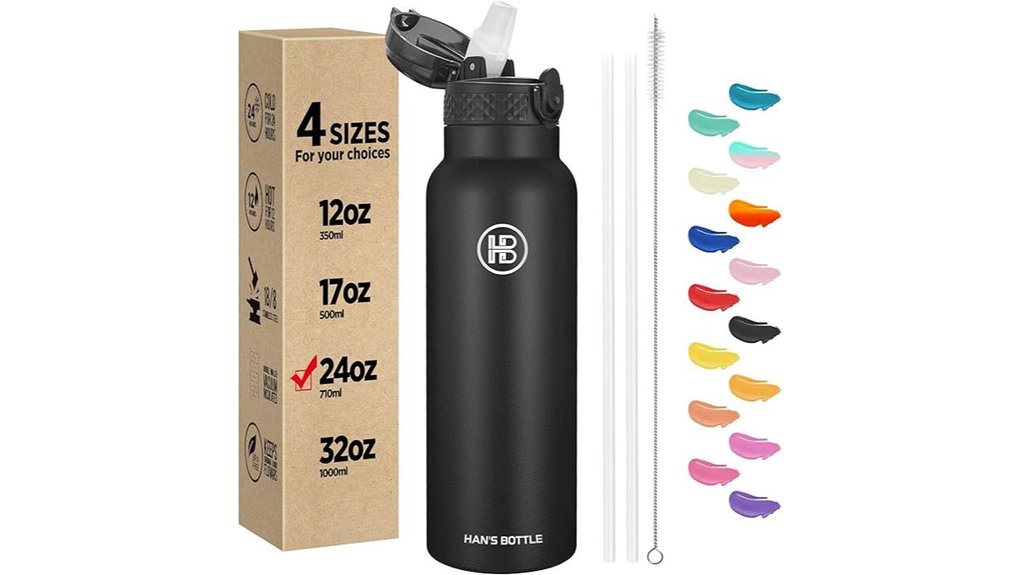 24oz vacuum leak proof bottle