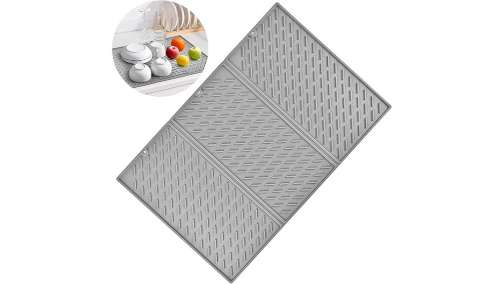 24x16 collapsible silicone mat