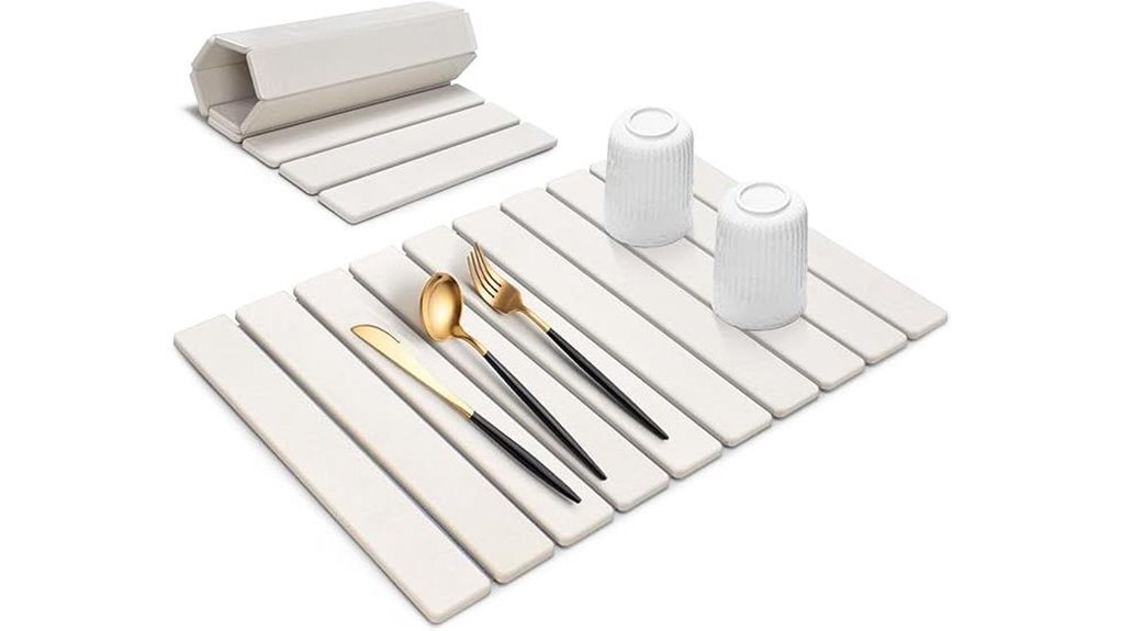 Dish Drying Mats That Keep Your Kitchen Spotless 11 24x16 stone dish mat