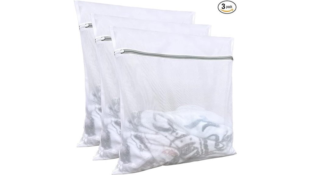 Laundry Mesh Bag (Delicates) Protects Your Delicate Garments 2 24x24 mesh lingerie bags