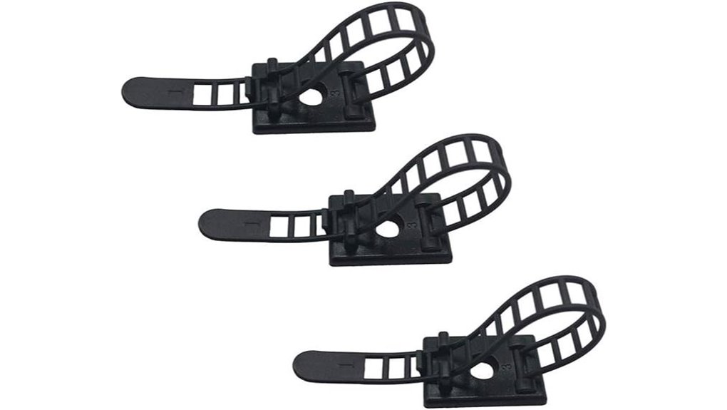 25 pack cable ties organizer