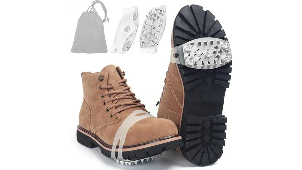 Low‑Bulk Traction: Microspike Alternatives for Icy Sidewalks 10 25 spike anti slip cleats