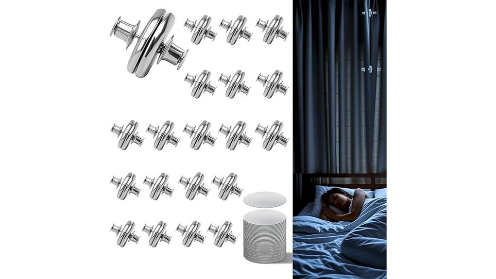 25mm tool free curtain magnets