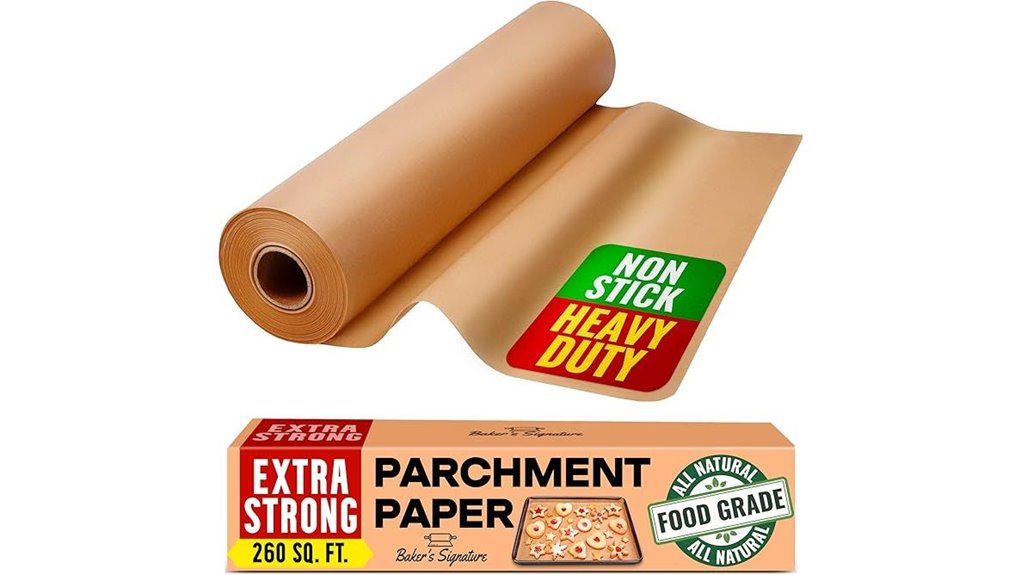 The Best Parchment Paper Roll for Baking Perfection 2 260 sq ft unbleached non stick parchment