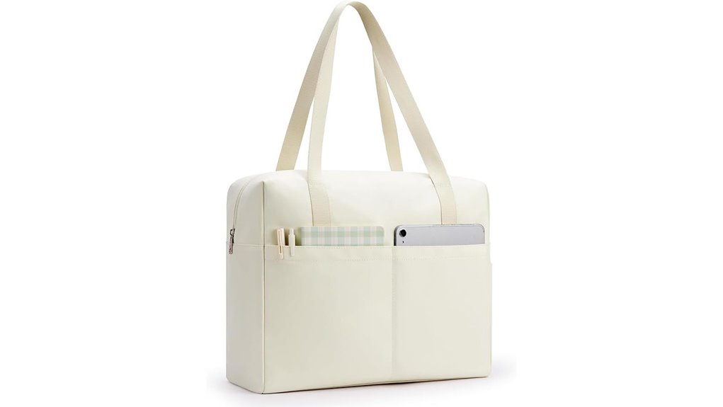 26l beige foldable duffle