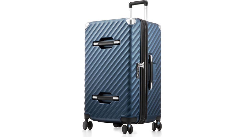 Top Checked Luggage for Long Trips: Durable, Easy Access 14 28 inch expandable hard shell