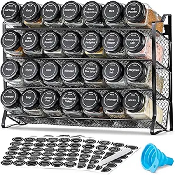28 jar aozita spice organizer