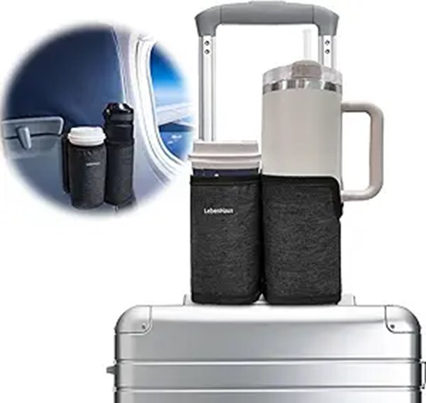 2 in 1 black cup holder