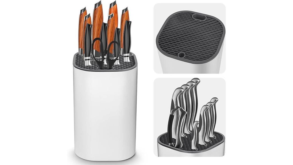 2 in 1 square knife holder