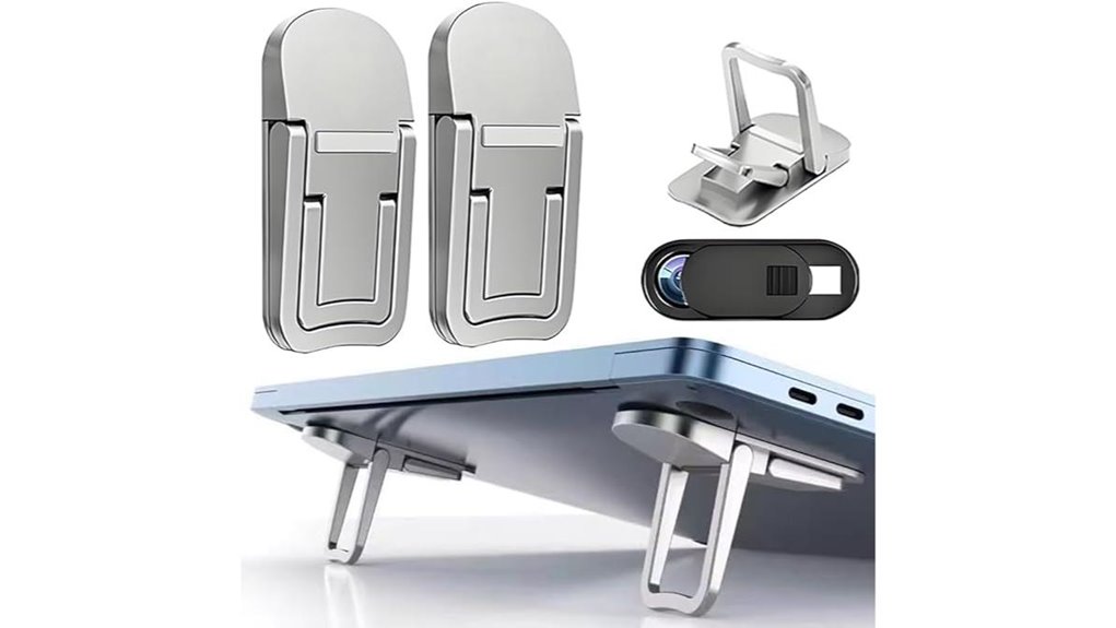 Best Foldable Laptop Stands Digital Nomads Love 4 2 pack adjustable macbook stand