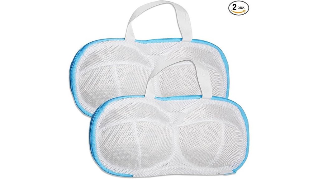 Bra Wash Bag (Structured) That Will Ease Your Laundry Routine 11 2 pack bra wash bracket