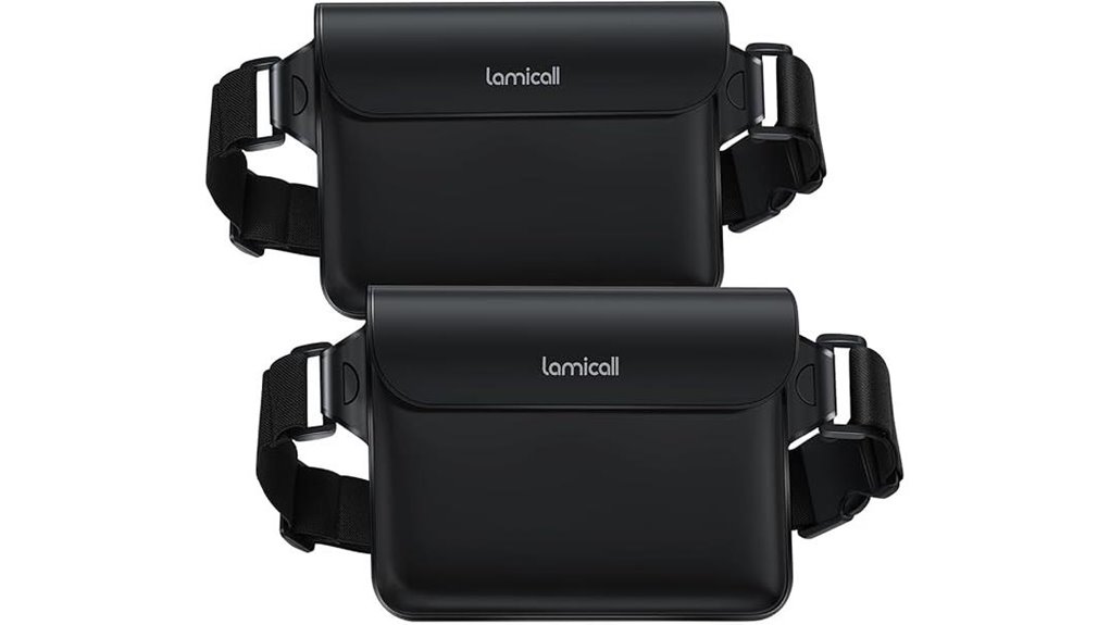 Top Waterproof Waist Packs for Swimming That Keep You Dry 12 2 pack ipx8 waterproof pouches