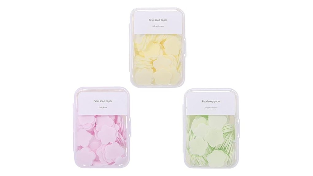 Travel Handwashing Detergents: Sheets, Liquid & Powder Reviewed 7 300 portable scented soaps