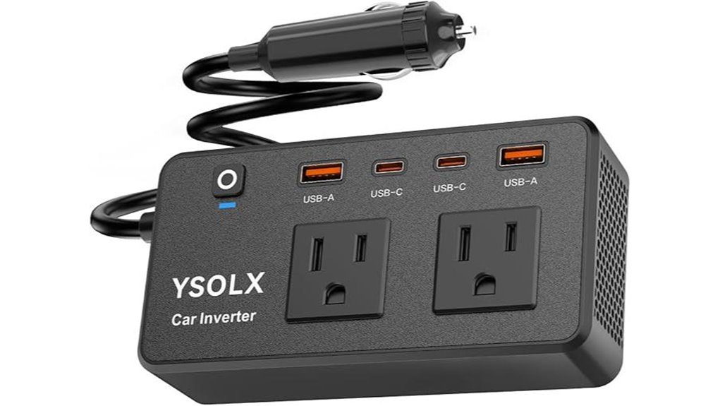 Top Car Power Inverters (DC to AC) for Ultimate Road Trips 9 300w car usb c inverter